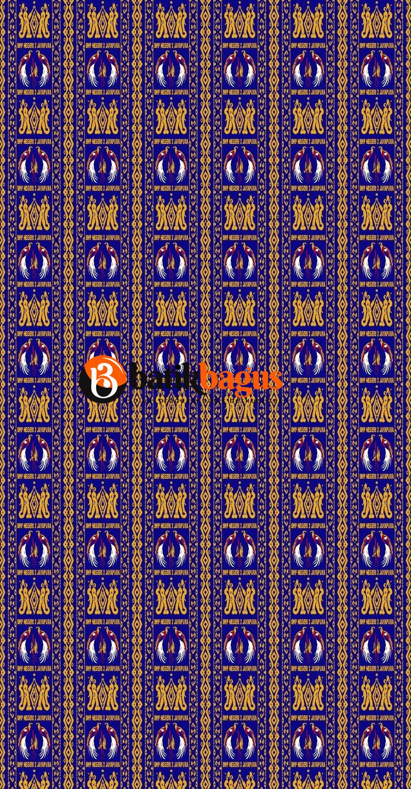 Motif Etnik Nusantara Sogan Modern